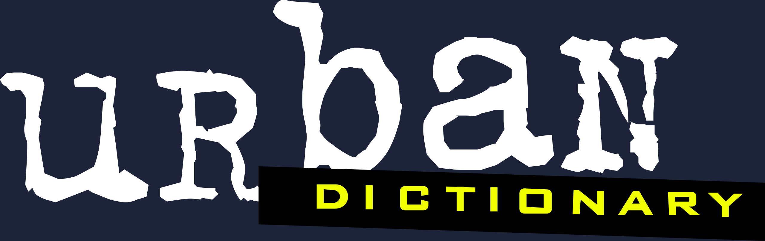 Urban dictionary banner